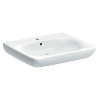 501.463.00.7 Selnova Comfort Умивальник 65см для людей з обмеженими фізичними можливостями, з 1 отв. Geberit
