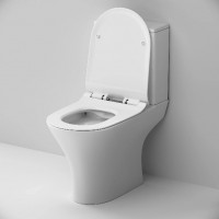 CNA8600SC Flash  Унітаз-Компакт кришка мікроліфт, білий (1 сорт) AM.PM фото 3