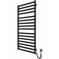 6.1.0203.06.BM Рушникосушка ел.HF Oxford 1170х530 чорний мат, в комплекті з прих.підкл (1 сорт) Hygge Family