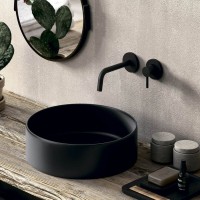 LIG006NO70 LIGHT Змішувач для  раковини, вилив 175 мм чорний (1 сорт) Paffoni фото 3