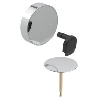 150.481.21.1 Декоративний комплект Geberit Split d52, для зливу-переливу для ванни з поворотним меха Geberit