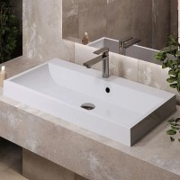 Раковина Varna 800, колір білий, покриття глянець (1 сорт) MIRAGGIO фото 6