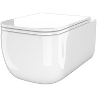 K4, WCSN+CWNS  Neos Підвісний безобідковий унітаз з системою змиву VERTIGO, з прихованим кріпленням  SDR