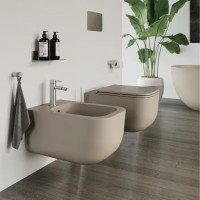 K4, WCSN+CWNS  Neos Підвісний безобідковий унітаз з системою змиву VERTIGO, з прихованим кріпленням  SDR фото 2