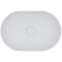 Раковина Kira 600х400 накладний, колір білий, покриття глянець (1 сорт) MIRAGGIO фото 2