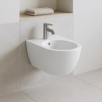 502.825.00.1 Підвісне біде Geberit Acanto закритої форми, білий глянець (1 сорт) Geberit фото 5