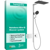 24580000 HG Raindance Alive Q Душова система 210/340 1jet з ShowerSelect Comfort, хром (1 сорт) HANSGROHE фото 1