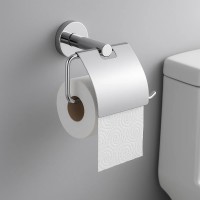 A85A341400 X-Joy, Тримач для туалетного паперу з кришкою, хром (1 сорт) AM.PM фото 6