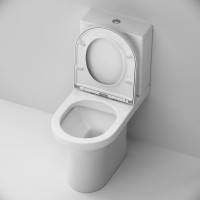 CXA8601SC X-joy унітаз-компакт без обідка з сидінням мікроліф, білий (1 сорт) AM.PM фото 5