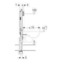 111.796.00.1 Duofix UP720 Інсталяція д/унітазу (8см) (1 сорт) Geberit промо фото 4