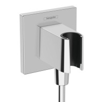 26889000 HG FixFit E Шлангове підключення з тримачем, хром (1 сорт) HANSGROHE