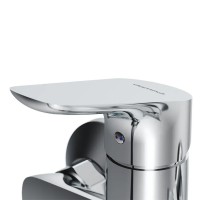 779500001 Jupiter, змішувач  для ванни і душу з довгим поворотним виливом і душовим комплектом, хром Damixa фото 3