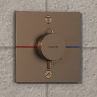 15572140 HG ShowerSelect Comfort E Зовнішня частина термостата на 2 споживачі, brushed bronze (1 сор HANSGROHE фото 2