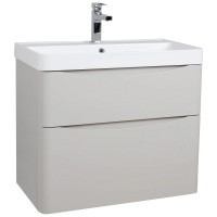 32226 Тумба Америна (кашемір) з умивальником Deep 75 см (консольна) (1 сорт) Аква Родос фото 1