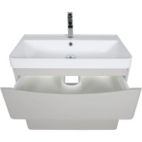 32226 Тумба Америна (кашемір) з умивальником Deep 75 см (консольна) (1 сорт) Аква Родос фото 4