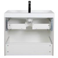 32226 Тумба Америна (кашемір) з умивальником Deep 75 см (консольна) (1 сорт) Аква Родос фото 6