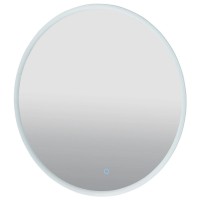 27305 Lorenzo Дзеркало 100 см з підсвіткою (сенсор), колір білий (1 сорт) Аква Родос фото 2