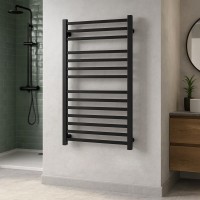 UN5001000EBS UNIVERSAL Рушникосушарка електрична П13 500х1000 з чорної сталі, колір чорний матовий ( Devit фото 4