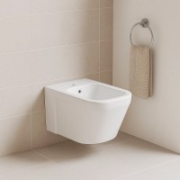 2020120 UP Біде підвісне + кріплення (1 сорт) Devit фото 3