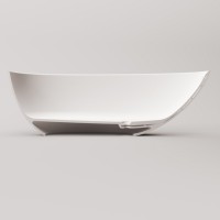 VABELLOS/00 BELLA OVO Ванна окремостояча 170*80 см з литого (штучного) каменю Silkstone, з інтегрова PAA фото 5