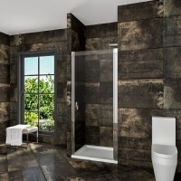 INTRL1190 INTERA Душові двері в нішу розпашні, ліві - 90*190 - хром/прозоре скло (1 сорт) Primera