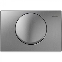 115.108.00.1 Delta10 Клавіша змиву із системою змив/стоп, з кріпленням на гвинтах, нержавіюча сталь  Geberit промо фото 4