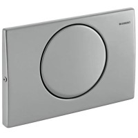 115.108.00.1 Delta10 Клавіша змиву із системою змив/стоп, з кріпленням на гвинтах, нержавіюча сталь  Geberit промо фото 3