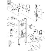 38536001 Rapid SL Інсталяція, 1,13м з кріпленням (1 сорт) Grohe фото 4
