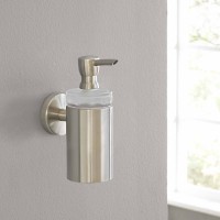 40514820 Logis Дозатор д/рідкого мила, brushed nickel (1 сорт) HANSGROHE фото 2