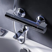 F85A50000 X-Joy S, змішувач для ванни/душу, хром (1 сорт) AM.PM фото 6