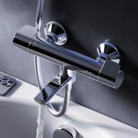 F85A50000 X-Joy S, змішувач для ванни/душу, хром (1 сорт) AM.PM фото 7