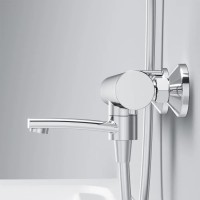 F85A50000 X-Joy S, змішувач для ванни/душу, хром (1 сорт) AM.PM фото 4