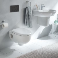 115.882.16.1 Sigma20 round Клавіша змиву, подвійний змив, легкоочисна поверхня, чорний мат/ чорний ( Geberit фото 4