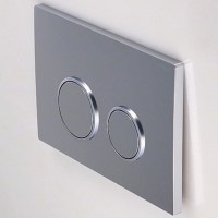 115.882.JQ.1 Sigma20 round Клавіша з подвійним змивом,легкоочисна поверхня,хром матовий/хром глянцев Geberit фото 3