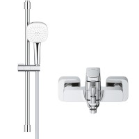 BF101813TC Cubeo Комплект змішувач 1/2 для ванни та душовий набір, хром (1 сорт) Grohe фото 1