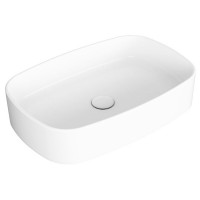 FO04  Folio Раковина прямокутна  накладна, білий (1 сорт) SIMAS