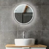 5501070 AllRound Кругле дзеркало d70см з LED підсвіткою та тачсенсором (1 сорт) Devit фото 1