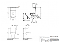 666210R1 HOMMAGE Унітаз (1 сорт) VILLEROY  BOCH