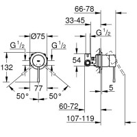 29197DL0 Essence New Змішувач прихованого монтажу, золото Brushed Warm Sunset (1 сорт) Grohe фото 3