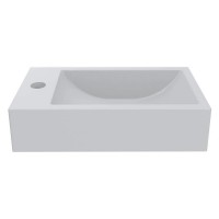 Раковина Faro R 408х227, колір білий, покриття глянець (1 сорт) MIRAGGIO фото 3