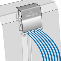 uPCON0123 VB Накладка на сифон д/ванни (наповнення через перелив) для Squaro (1 сорт) VILLEROY  BOCH фото 2