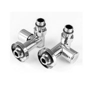 4.0.0500.55.P К-кт кутових кранів під ТЕН, хром (1 сорт) Mario фото 1