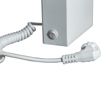 1268 Рушникосушка DEWEIT-Whole Wall 1250*290 з функцією обігріву, білий мат (1 сорт) Deweit фото 4