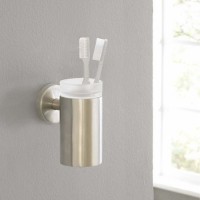 40518820 HG Logis Склянка, brushed nickel (1 сорт) HANSGROHE фото 2
