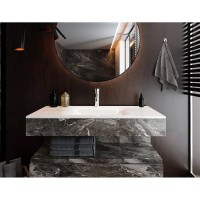 Раковина JESSEL 1000 врізний, колір білий, покриття глянець (1 сорт) MIRAGGIO фото 5