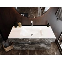 Раковина JESSEL 1000 врізний, колір білий, покриття глянець (1 сорт) MIRAGGIO фото 4