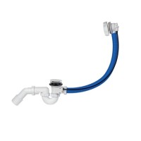 STY-536-A-F Styron Автоматичний сифон для ванни, колір білий (1 сорт) Styron