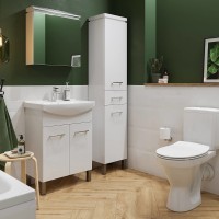 K119-08 CERSANIA Умивальник меблевий 65 з отвором для змішувача (картон) (1 сорт) MITO фото 4