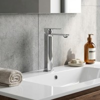 5040020 QUADRA Високий змішувач для раковини, хром (1 сорт) Devit фото 4