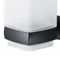 A9034322 Gem, Cклянка  з настінним тримачем, чорний мат (1 сорт) AM.PM фото 3